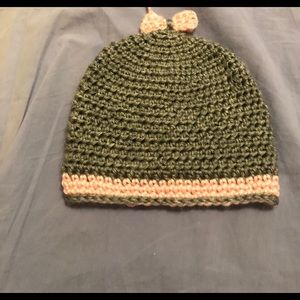 Handmade Crochet Baby Hat.